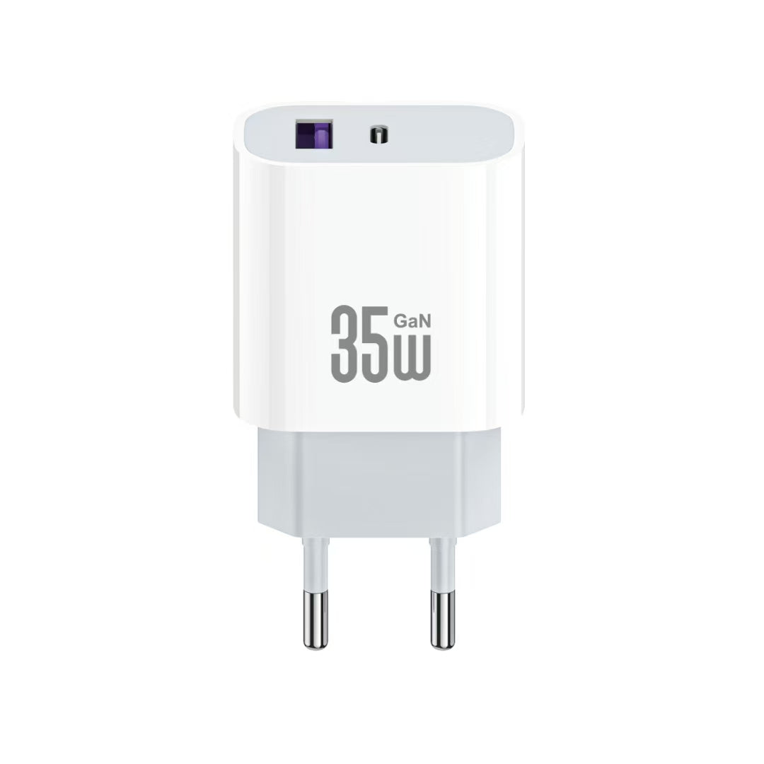 25W USB-C Super Fast Charging Wall Charger Cable EU US Plug for 16 15 14 13promax Cell Phones Electric Type Original Title