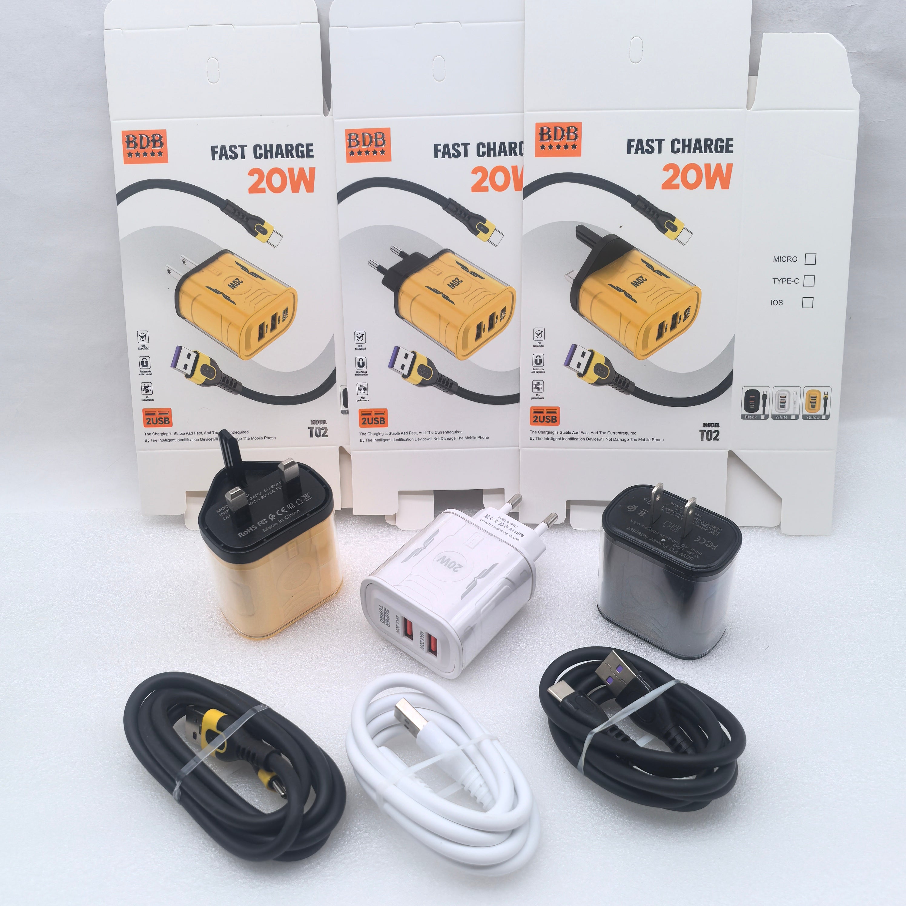 2.4A USB Fast Charging Wall Charger 5V/3A Output Electric Rapide Mobile Phone Portable Phone Charger for Cellular Devices