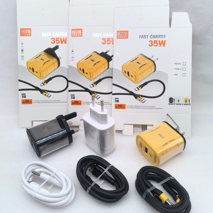 Hot Sell Armor Design QC3.0 Mobile Phone Fast Charger Adapter Android Phone Charger Cargador for samsung Charger Adapte