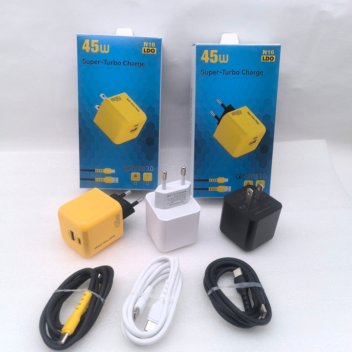 Wholesale Mini 20W Dual Port Fast Wall Charger Adapter QC3.0 & Pd 20W Electric US EU Plug Phone Charger for Devices