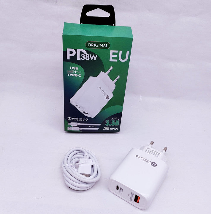 Made in China for Infinix Mobile Charger 2 Ports US EU UK Plug PD Wall Charger for Apple for Iphone Wholesale