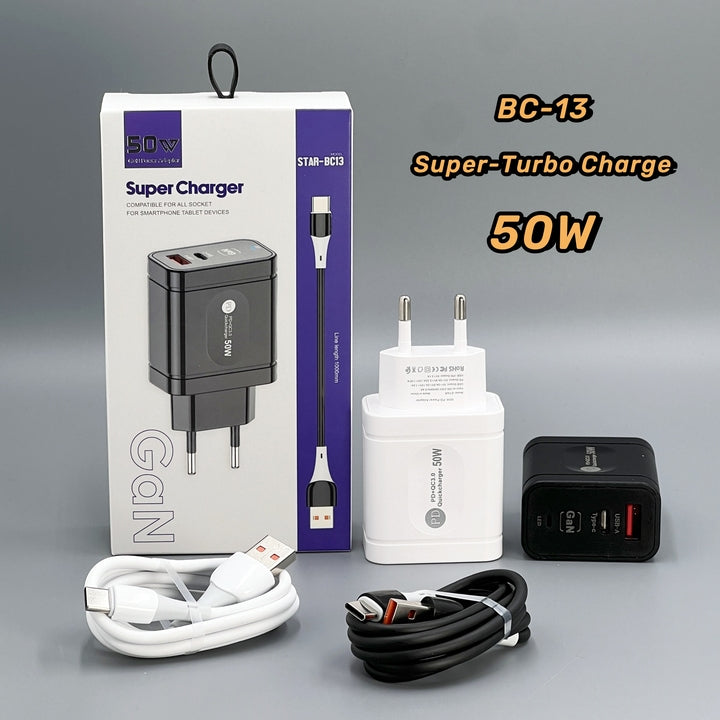 BC13 25W PD USB C Charger Super Fast Charging 5V/3A for Samsung S25 S24 S23 Ultra for Xiaomi Travel Adapter Type C Wall Charger