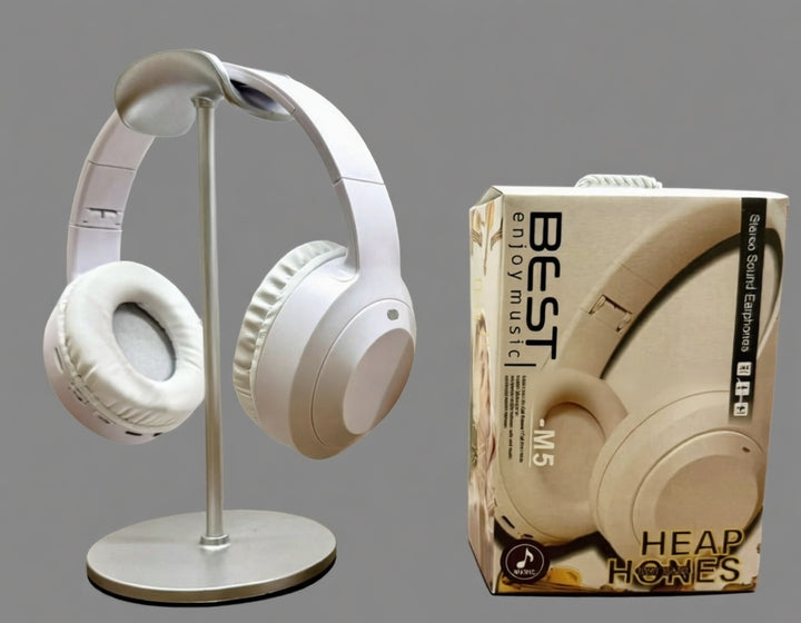 Wholesale M5 BT5.3 Over Ear Foldable Wireless Headset for Mobile Phone Game Gift Headphones