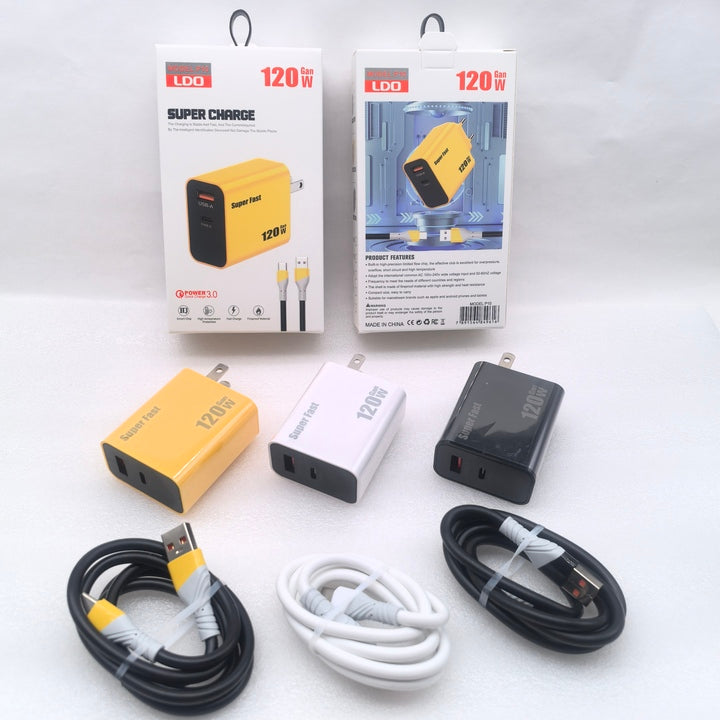 USB Type-C Quick Charger QC3.0 & PD3.0 Compatible 25W Output Power Fast Charging PD Mobile Phone Charger