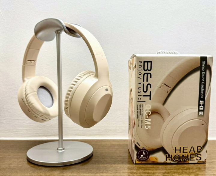 Wholesale M5 BT5.3 Over Ear Foldable Wireless Headset for Mobile Phone Game Gift Headphones