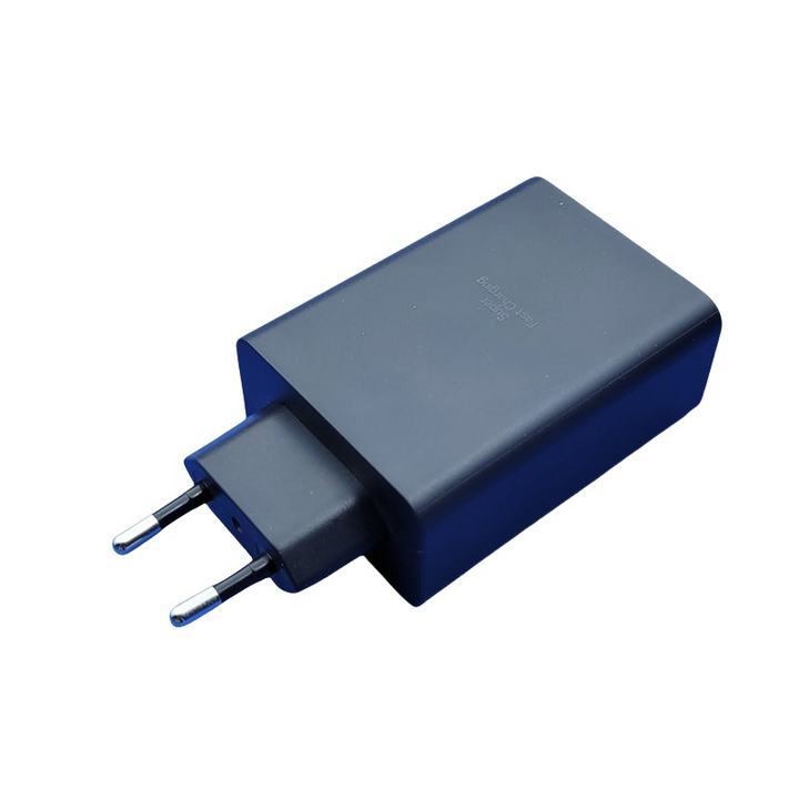 Original Quality 65W Charger Type C Super Fast Charging 3 USB Ports USB C Power Adapter for Samsung S25 S24 S22 Note10 Ultra