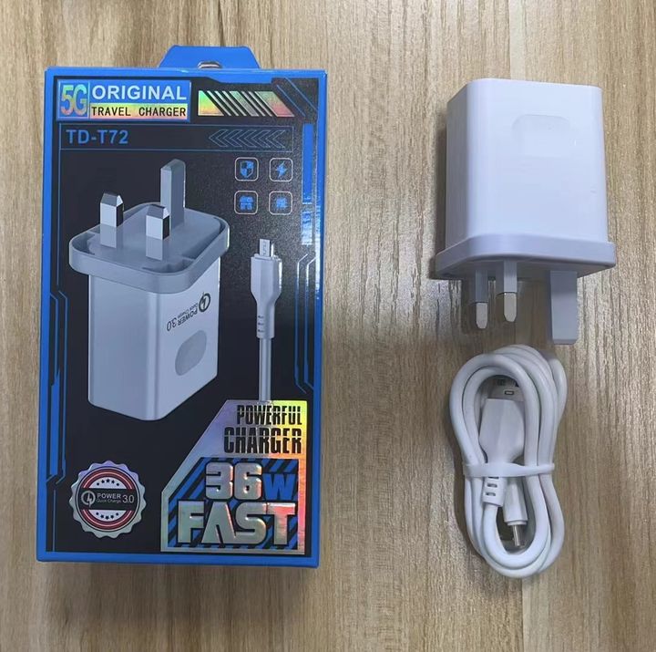 QC 4.0 Vooc Super Fast Charger for Oppo for Xiaomi Turbo Fast Charger