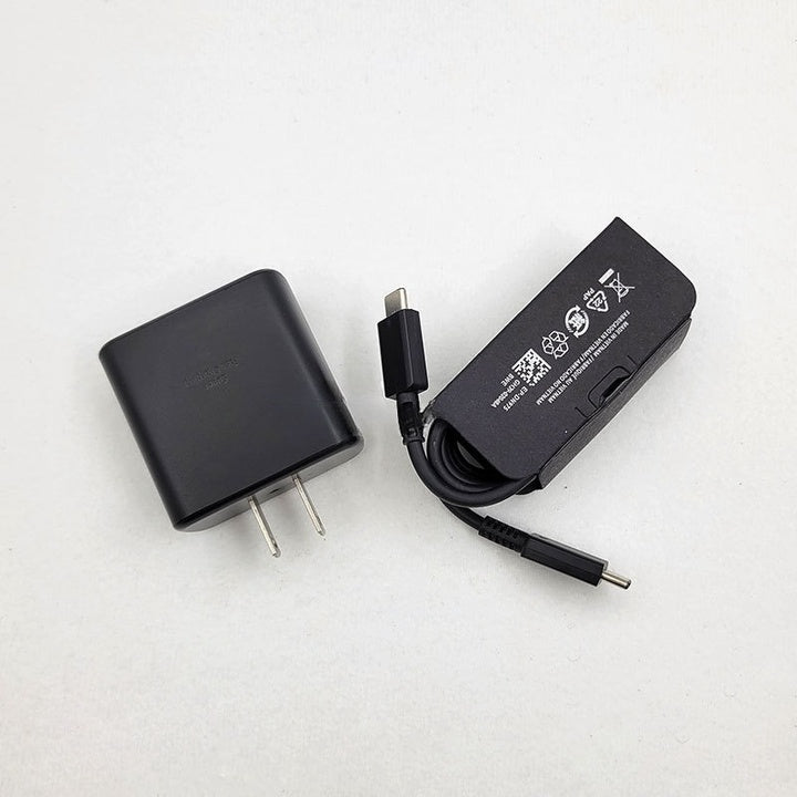 Original 45W 5A USB C Superfast Wall Charger Plug TA845 Type C Power Adapter C Cable for Samsung S25 S24 S23 S22 for Camera Use
