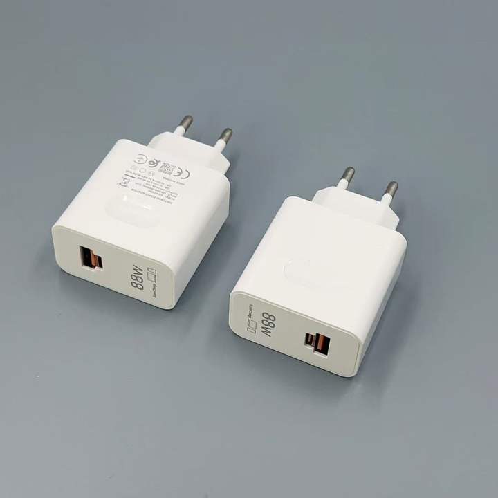 88W AC Wall Adapter for Huawei Fast Charging 3.0 Quick Charge PD Compatible 5V/2.4A Output 9V/2A Input