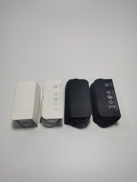 For NOTE10/S20 Dual Type-C 60W Fast Charging 1m Data Cable with PC ABS Material