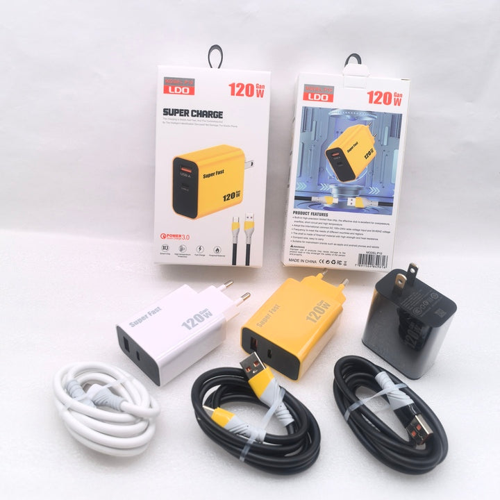 USB Type-C Quick Charger QC3.0 & PD3.0 Compatible 25W Output Power Fast Charging PD Mobile Phone Charger