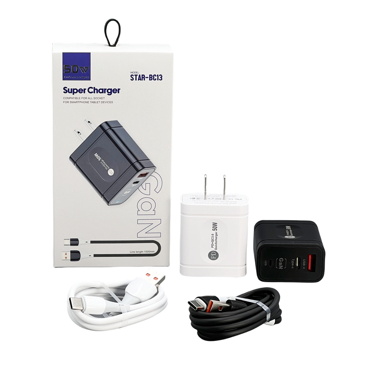 BC13 25W PD USB C Charger Super Fast Charging 5V/3A for Samsung S25 S24 S23 Ultra for Xiaomi Travel Adapter Type C Wall Charger