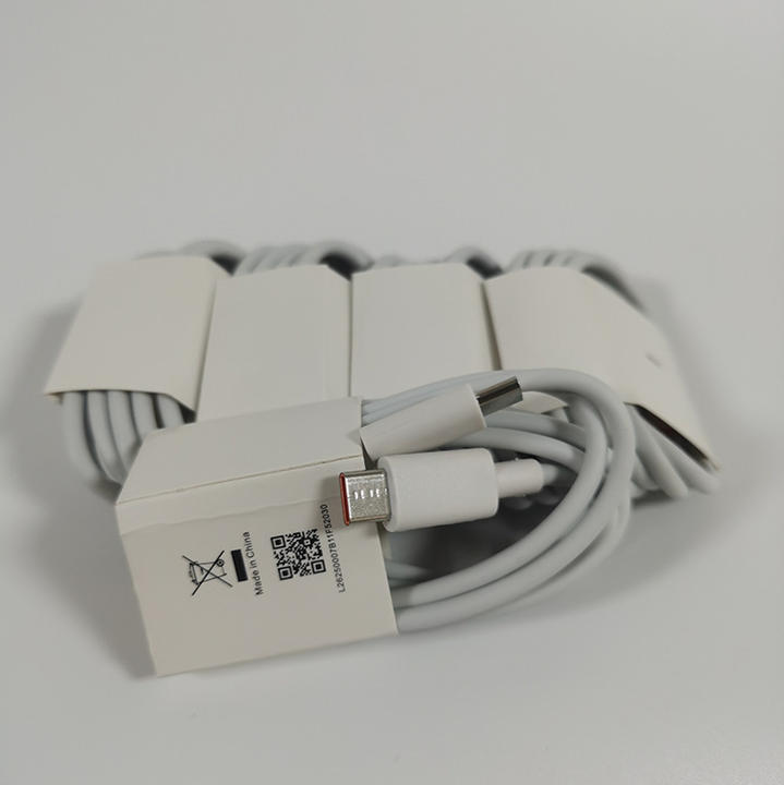 6A Fast Charging Type-C to Type-C Male-to-Male Charging Cable for Notebooks and Mobile Phones (PC ABS Material)