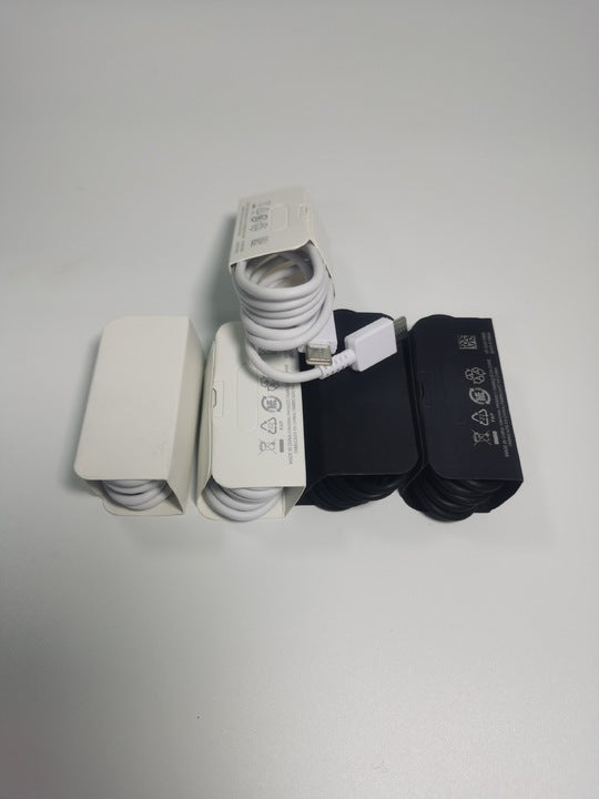 For NOTE10/S20 Dual Type-C 60W Fast Charging 1m Data Cable with PC ABS Material