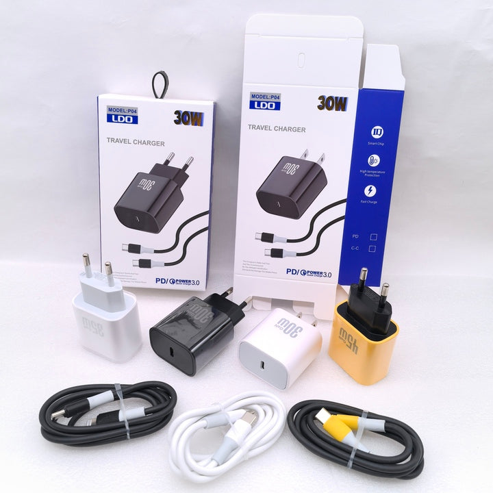 PD 20W Adapter USB Type-C Fast Charging Wall Charger Cable for 14 15 Pro 16 Other Mobile Phones EU US Plug for Cell Phones