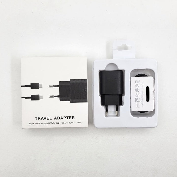 TA800 25W PD Adapter Original Quality Electric Charger EU Plug Super Fast Chargeur for Samsung for Galaxy S25 S21 Earphones