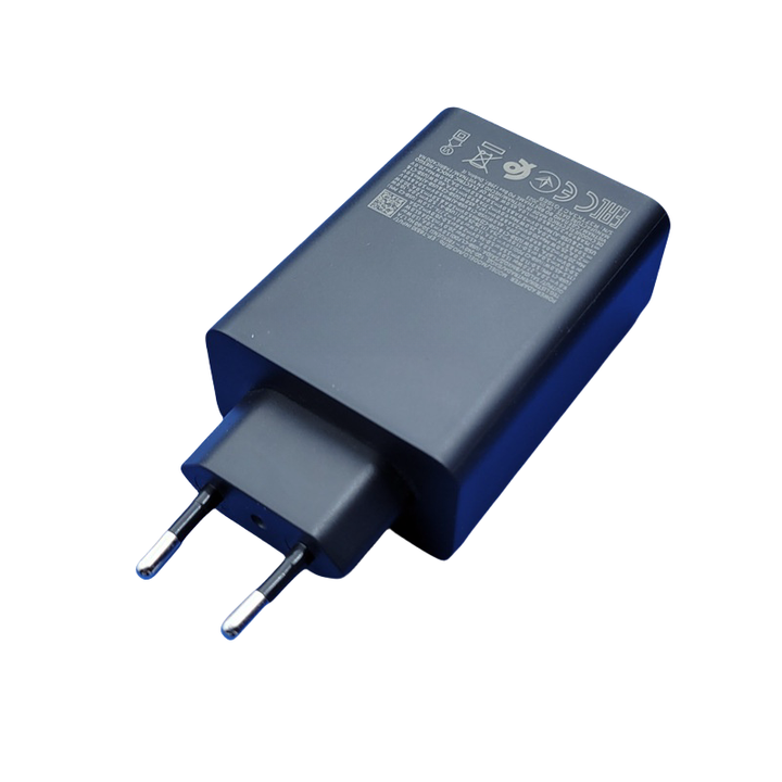 Original Quality 65W Charger Type C Super Fast Charging 3 USB Ports USB C Power Adapter for Samsung S25 S24 S22 Note10 Ultra