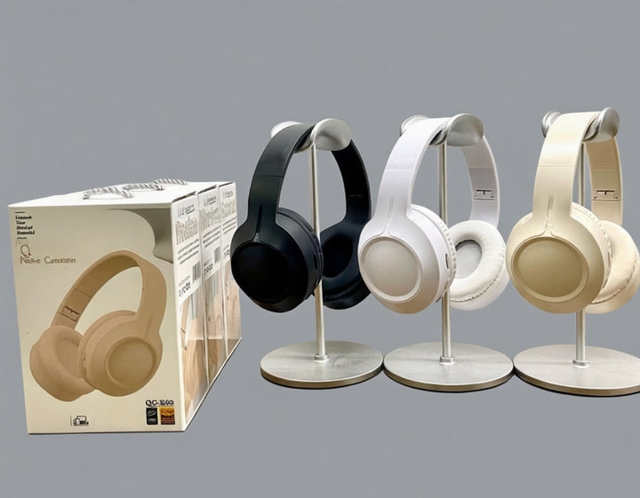 QC-B99 Wireless BT5.3 Headset with 5-10 Hours Battery Life PC ABS Material Long Wear & Pain-free Design High Quality
