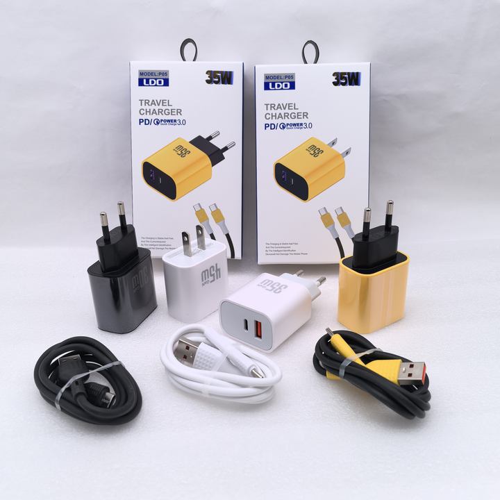 25W USB-C Super Fast Charging Wall Charger Cable EU US Plug for 16 15 14 13promax Cell Phones Electric Type Original Title