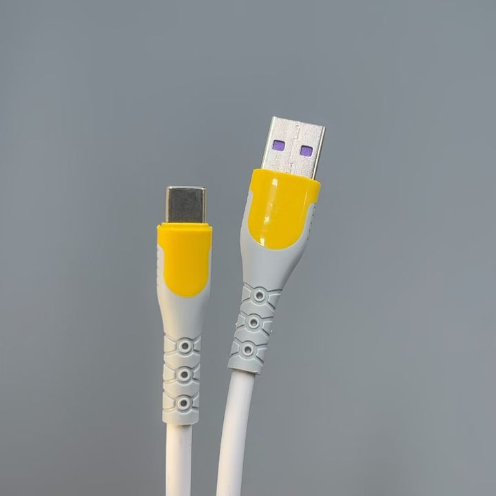 New 2.4A Fast Charging 1 Meter USB USB Type C Charger Data Cable for Android Mobile Phones Computers Earphones Compatible-3.3FT