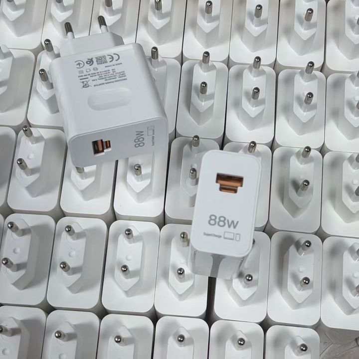 88W AC Wall Adapter for Huawei Fast Charging 3.0 Quick Charge PD Compatible 5V/2.4A Output 9V/2A Input