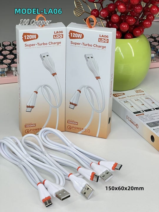 OEM USB Type C Cable 1M Fast Charging Type-C Cable for Samsung for Huawei Data USB C Cable