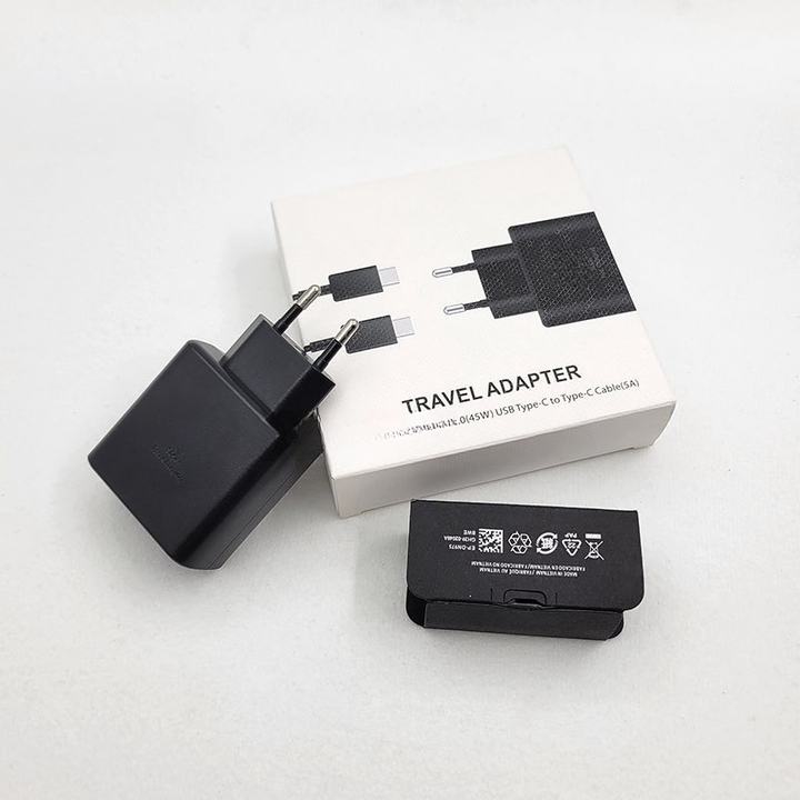 Factory Price 45W PD Adapter Type c TA845 EU Plug Adaptor Super Fast Charging USB C Charger for Samsung S24 S23 S20 Note 20