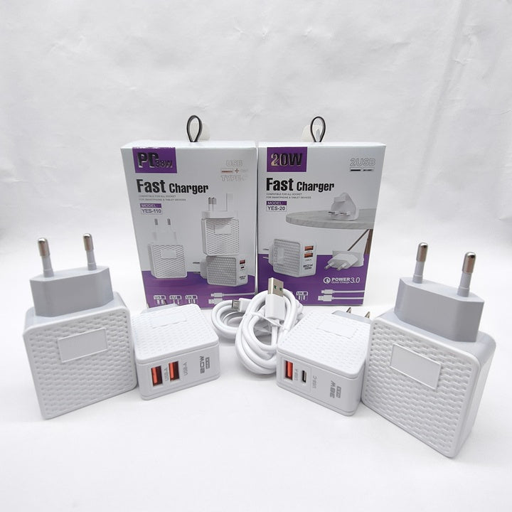 2024 Charger Phone Dual Port Charger for Oraimo Charger Type C Cell Phone Wholesale