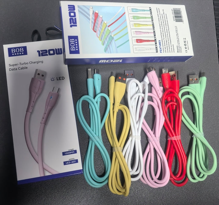 RUNYU Customized Logo Fast Charging Braid Shielding USB-A to Type-C Data Cable for Computer and Mobile Phones