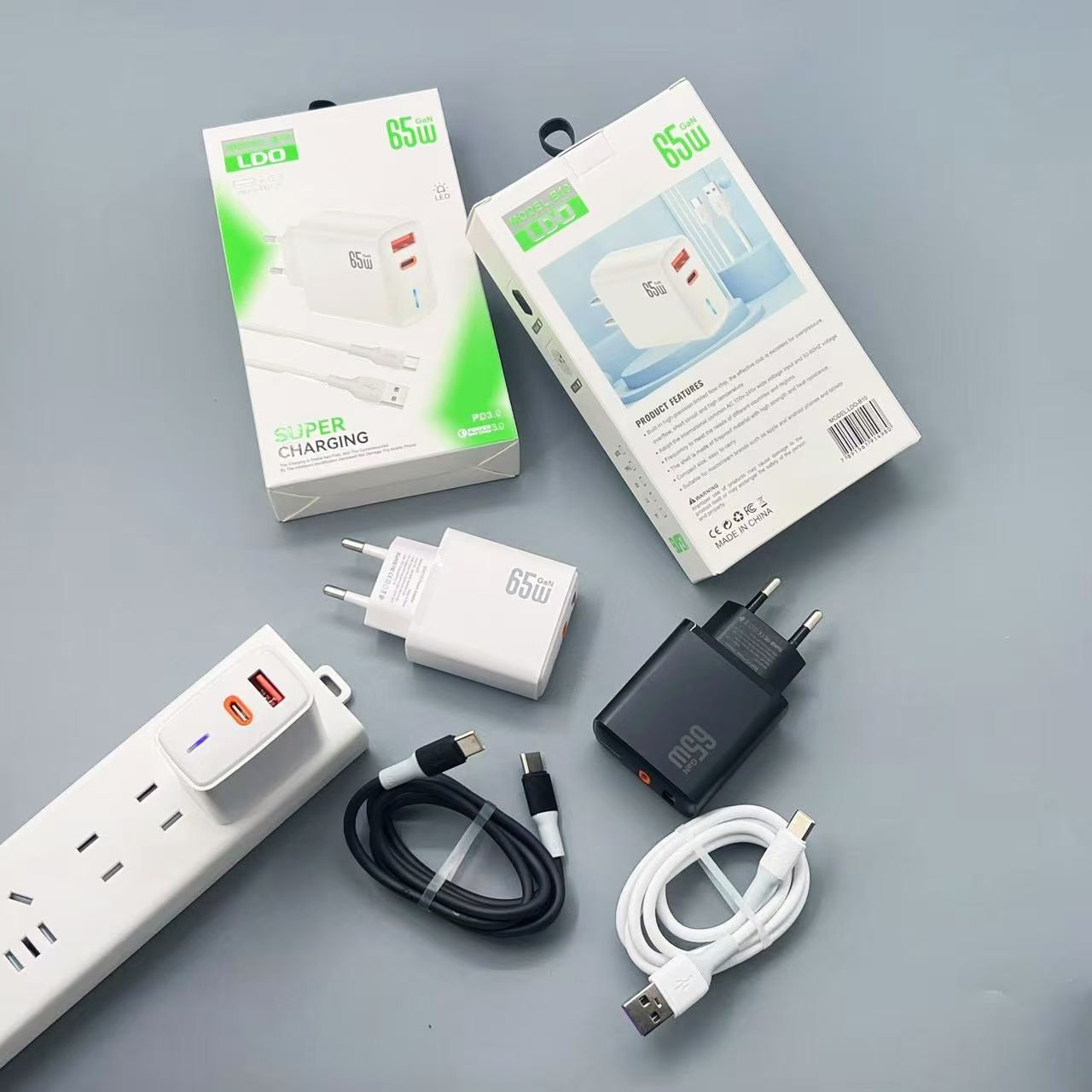 Chargeur Rapide USB C LED Lighht Charger PD 25W Power Adaptateur Cargador Tipo c for iPhone 15 16 17 Pro Charge